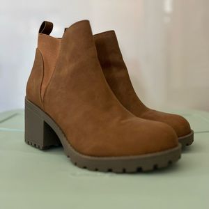 Dirty Laundry Brown Booties